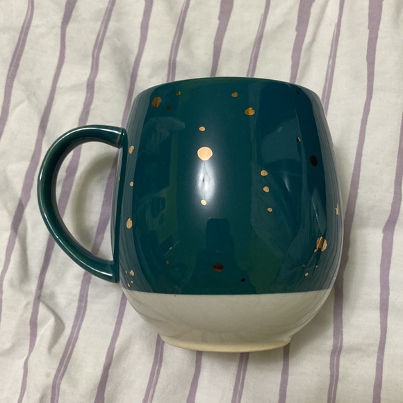 3/$20 ✨ teal with gold speckles mug - Picture 2 of 4